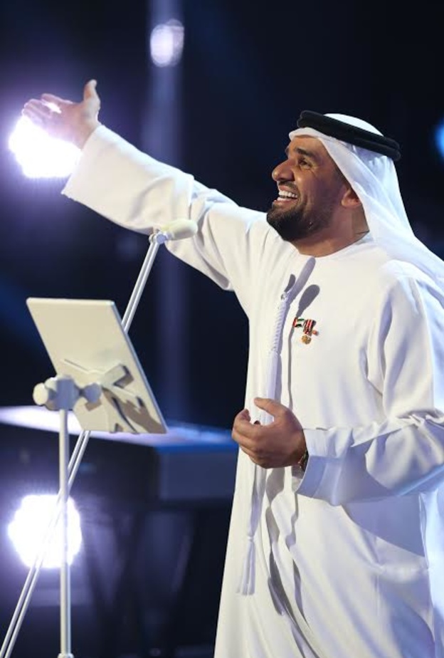 حسين الجسمي يستقبل العام الجديد في أبو ظبي