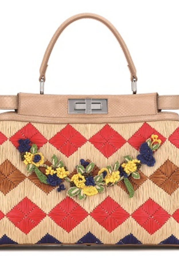 حقيبة بألوان متعددة من فندي Fendi