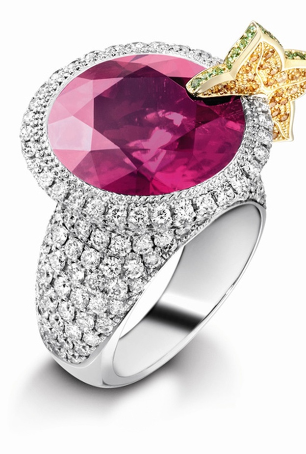 خاتم بياجيه ماس وروبليت بتصميم عصري