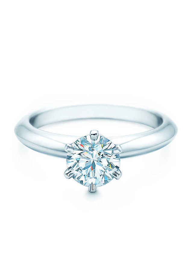 خاتم خطوبة الماس من تيفاني اند كو