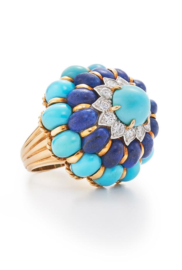 خاتم فريد لايتون فيروز ولازورد