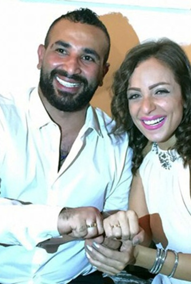 خطوبة ريم البارودي واحمد سعد