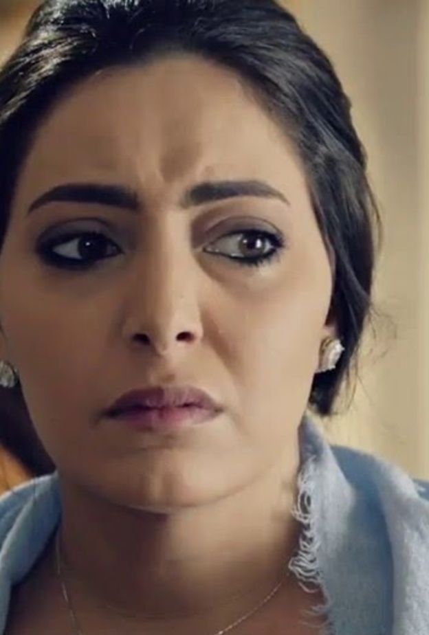 فاطمة الصفي باكية في مسلسل ساق البامبو