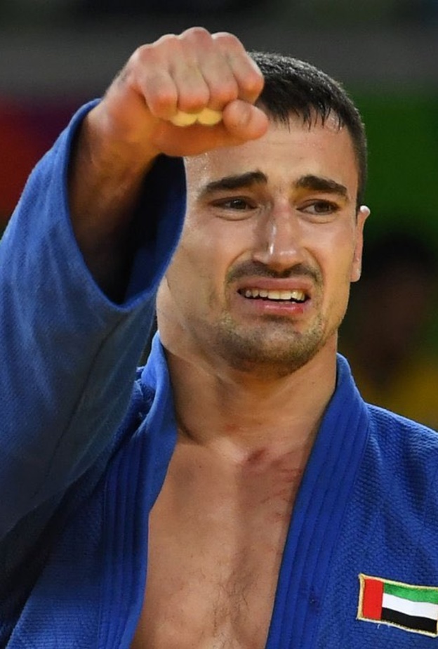 دموع الفرحه على وجهه توما سيرجو