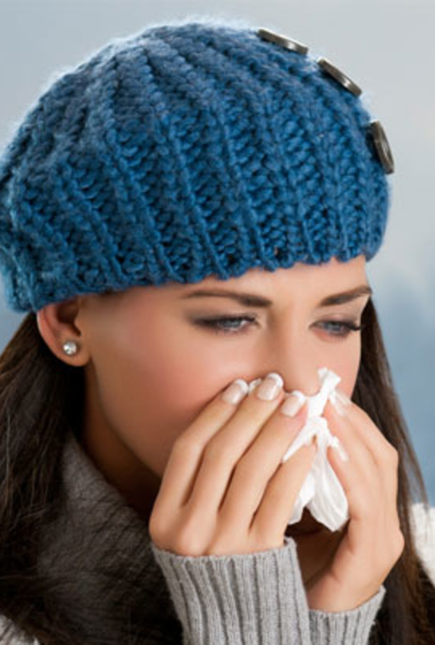 الإنخفاض المفاجئ في درجات الحرارة في الشتاء يسبب الإنفلونزا