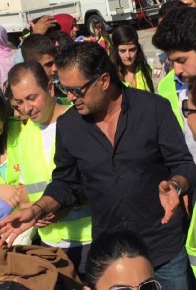  راغب علامة يشارك في حملة دفى