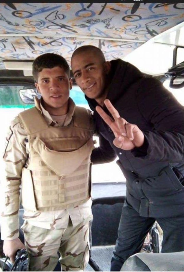 محمد رمضان في الجيش