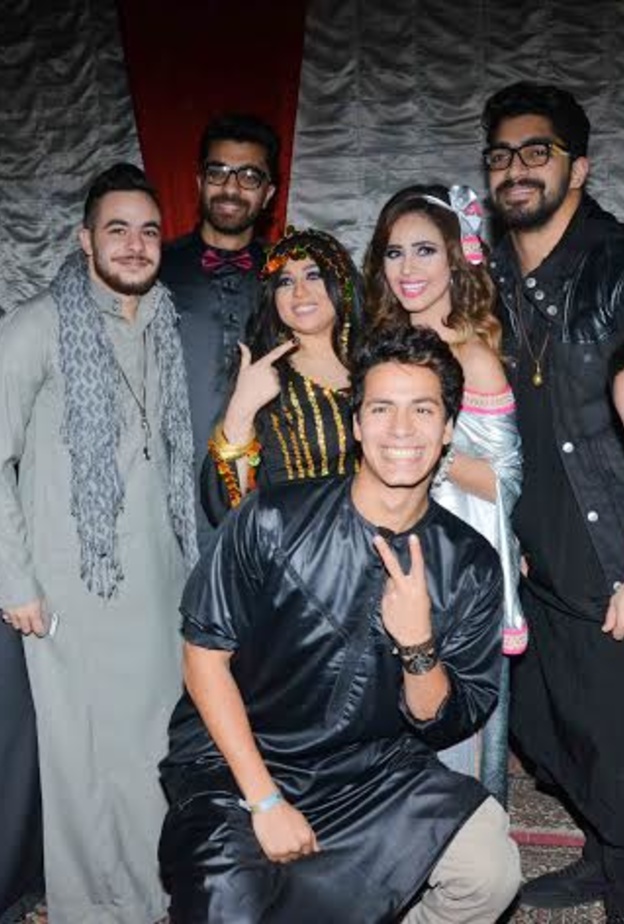 جلابية بارتي في عيد ميلاد رنا سماحة