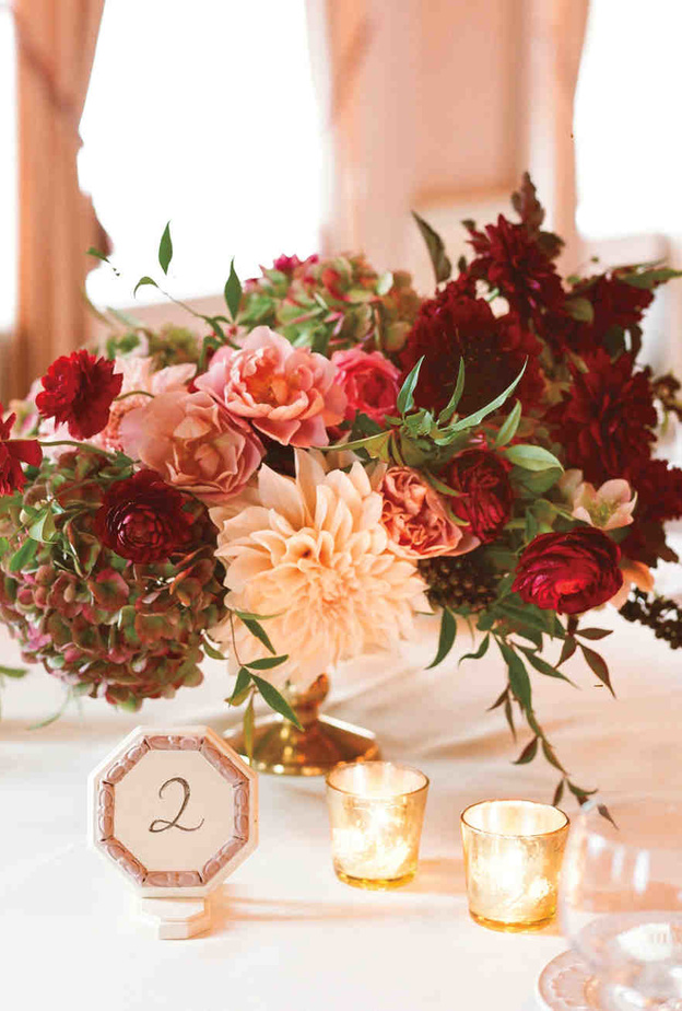 زينة زهرية خريفية