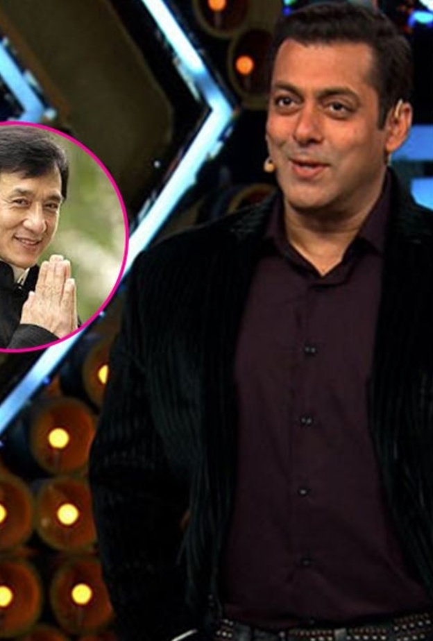 سلمان خان يستضيف جاكي شان في برنامجه