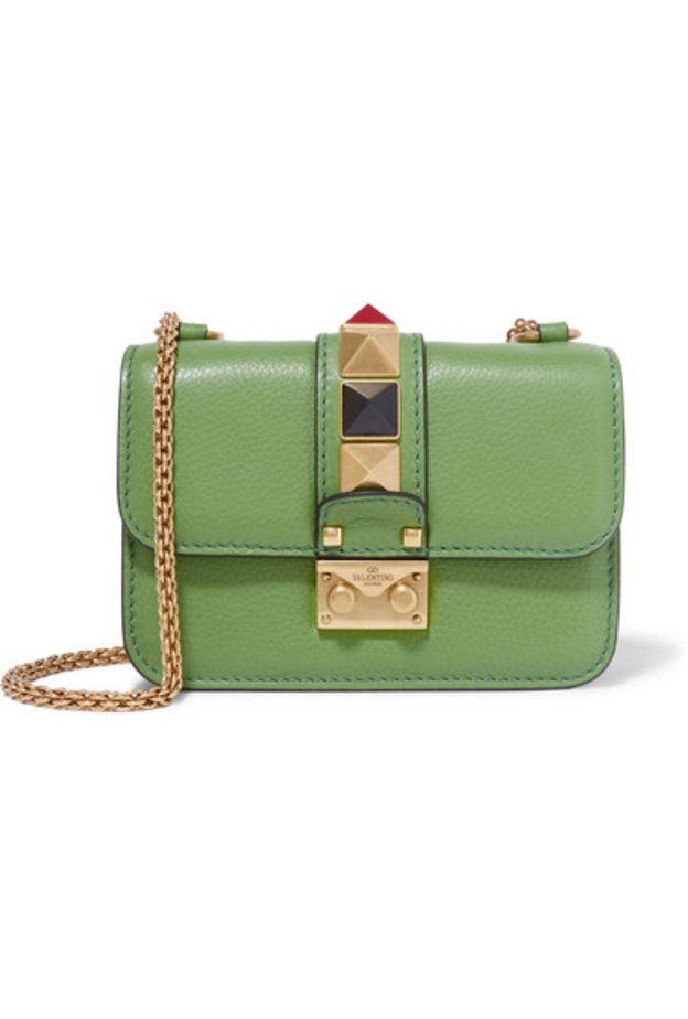 شنطة خضراء صغيرة من فالنتينو Valentino