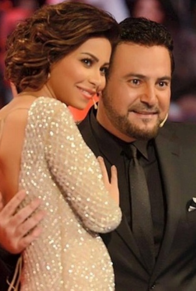 عاصي الحلاني برفقة شيرين في برنامج المواهب