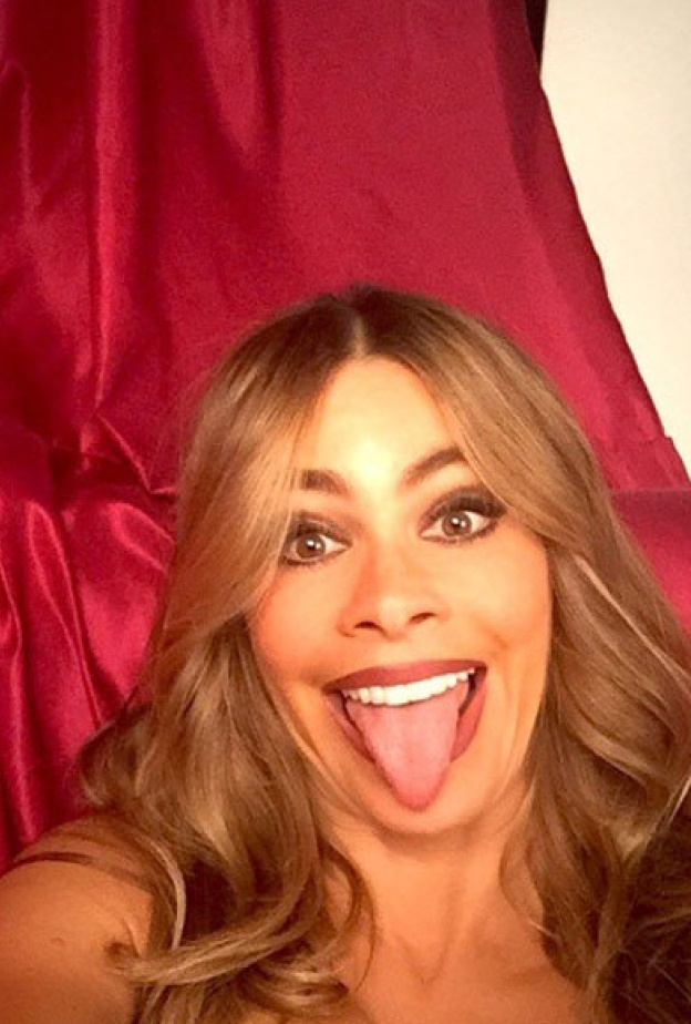 سيلفي طريف صوفيا فيرغارا