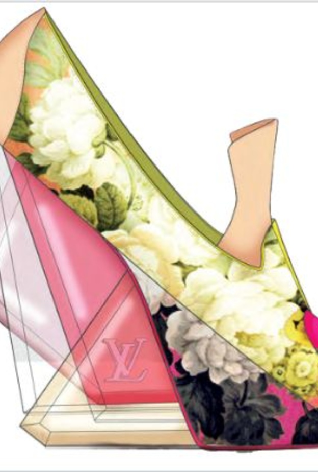 طريقة تصميم الأحذية