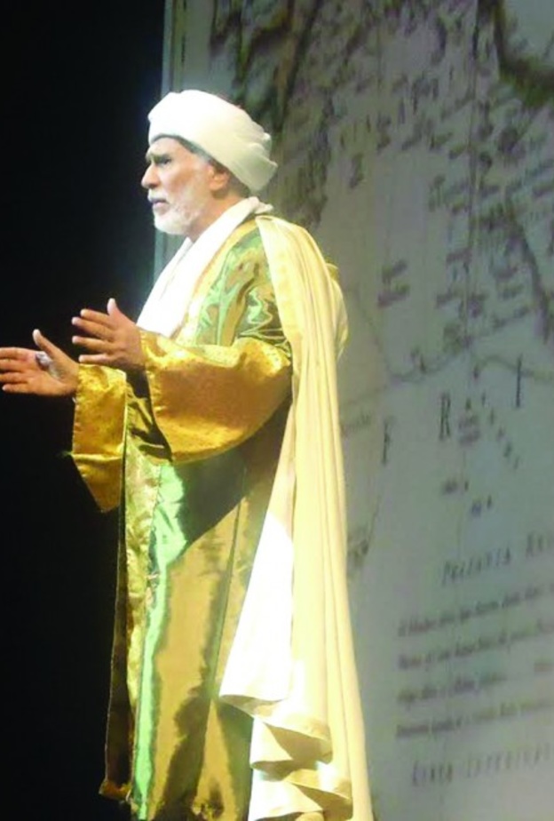 عبد الرحمن أبو زهرة بشخصية ابن بطوطة