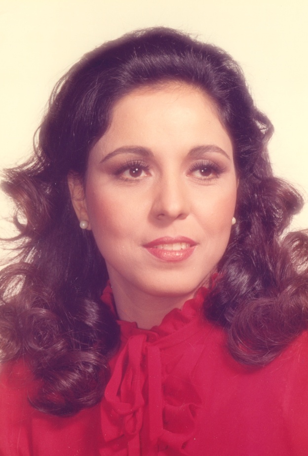 عفاف راضي في شبابها