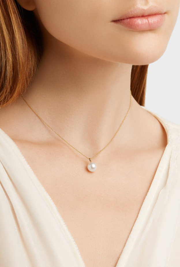 عقد مع حبة لؤلؤ ناعمة من Sophie Bille Brahe