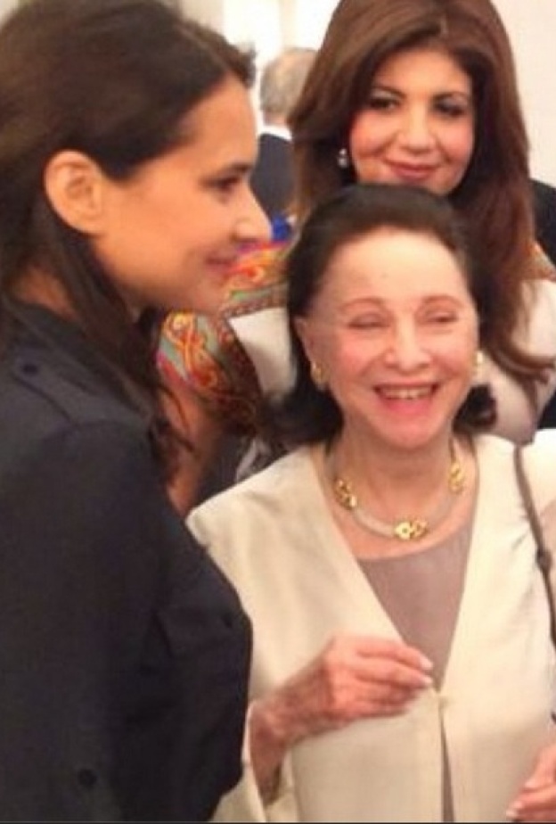  فاتن حمامة مع نيللي كريم