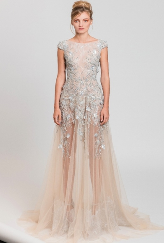 فساتين طوني ورد ربيع 2017 لاطلالة راقية و فخمة لحفل الخطوبة