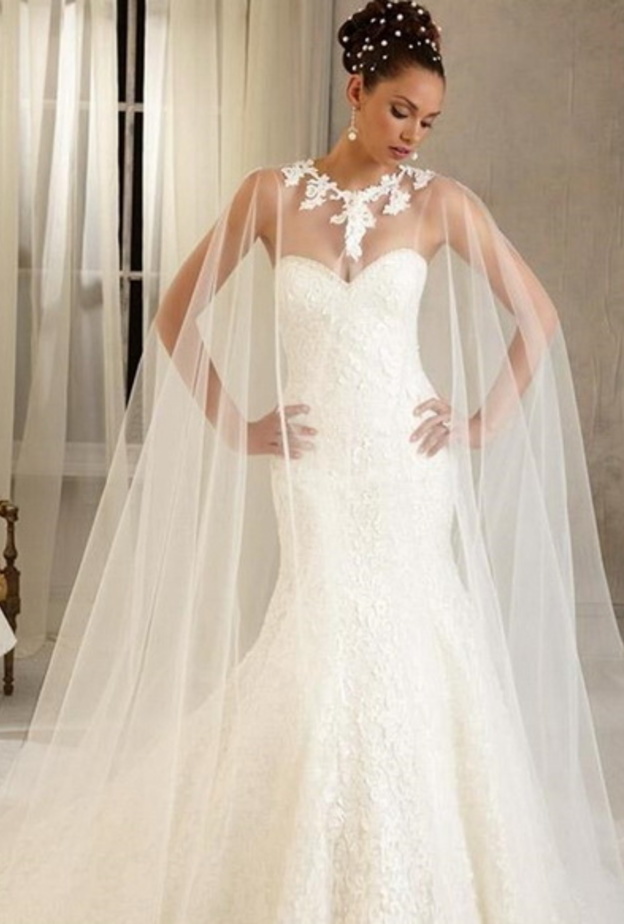 فستان زفاف بستايل البرنس