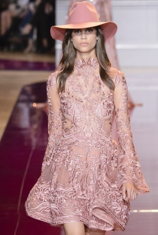 فستان قصير من زهير مراد