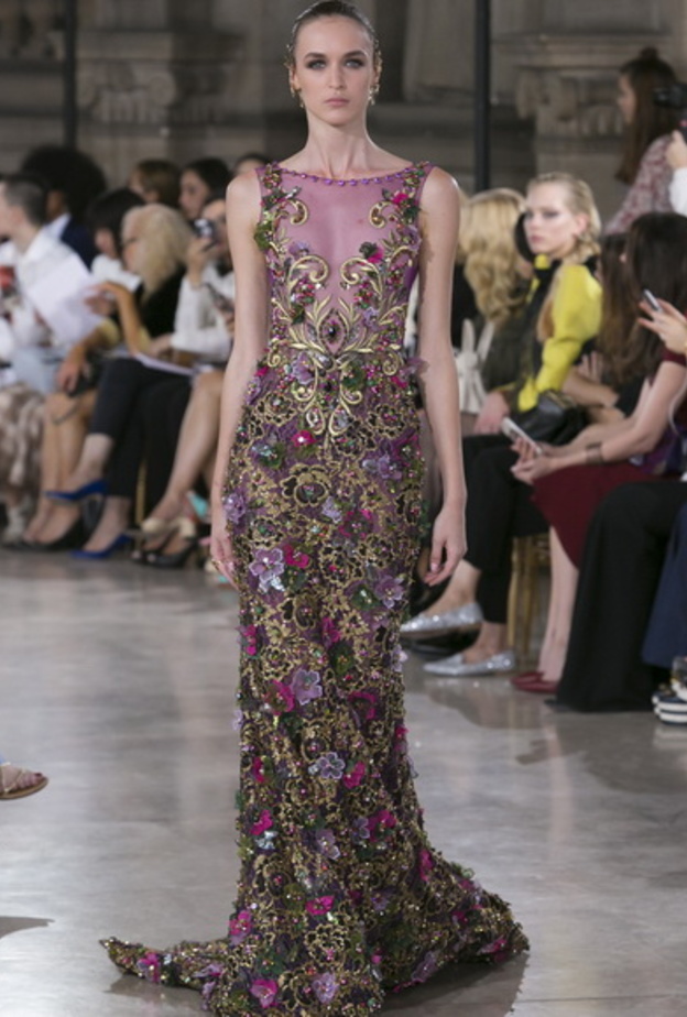 فستان من مجموعة زهير مراد لخريف وشتاء 2016  