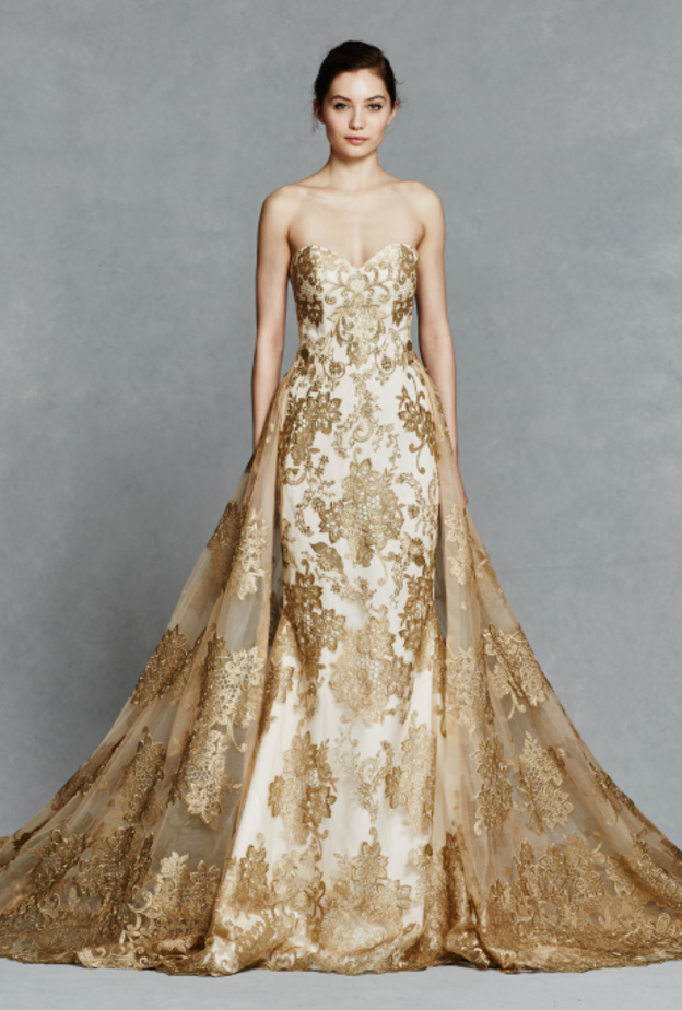 من احدى عروض ماركيزا Marchesa  