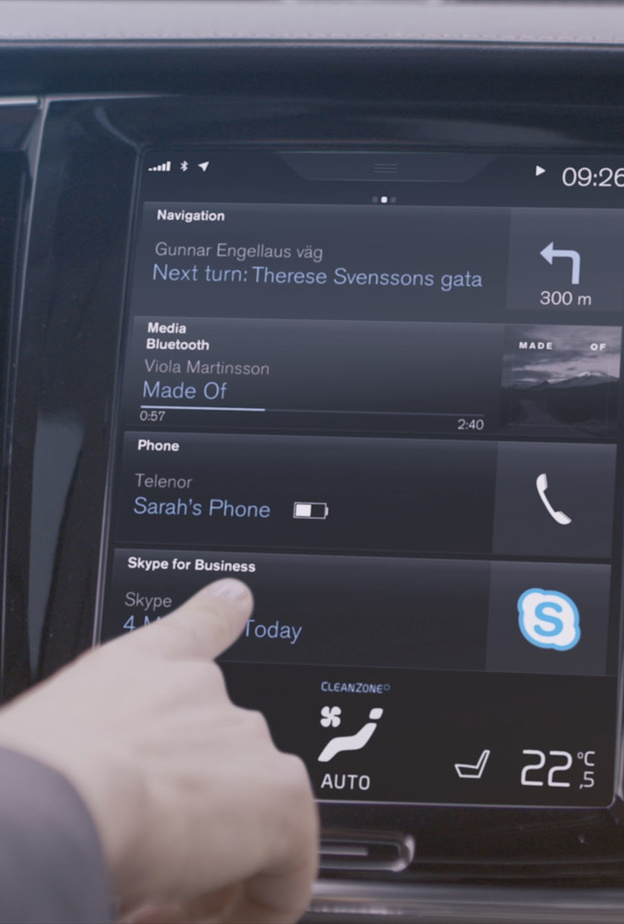 فولفو لن تتيح مكالمات الفيديو حفاظا على حياة السائقين