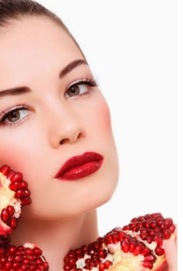 قشور الرمان مثالية للبشرة 