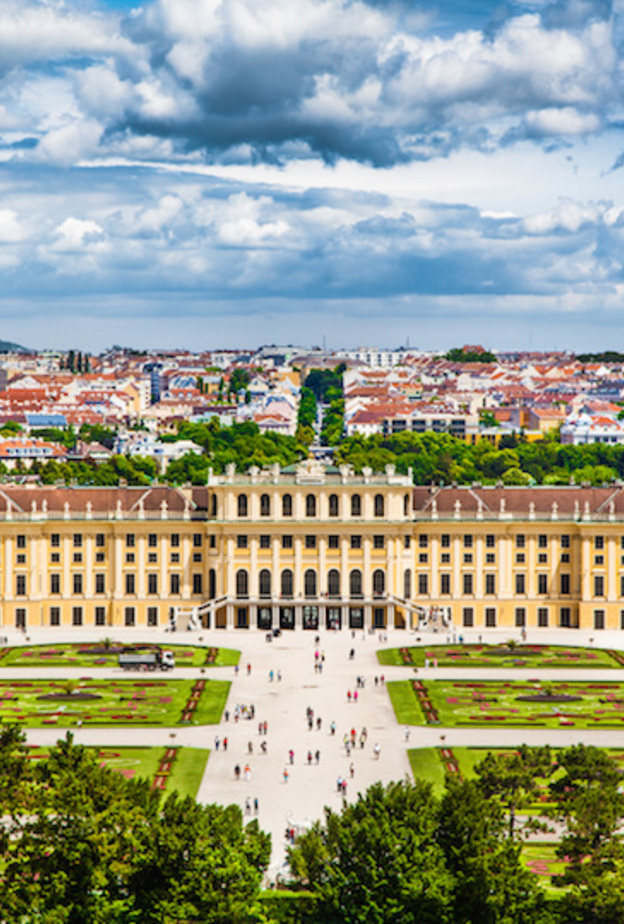 قصر Schönbrunn الضخم