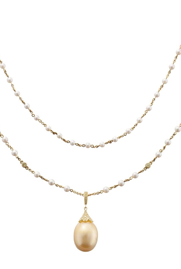 قلادة بودلز المميزة من اللؤلؤ