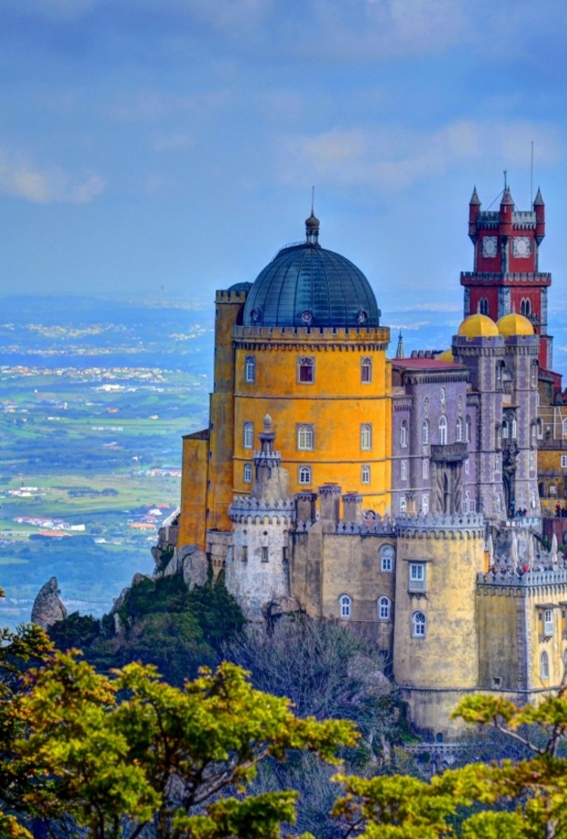 قلعة  قصر بينا الوطني – البرتغال Palácio da Pena, Portugal