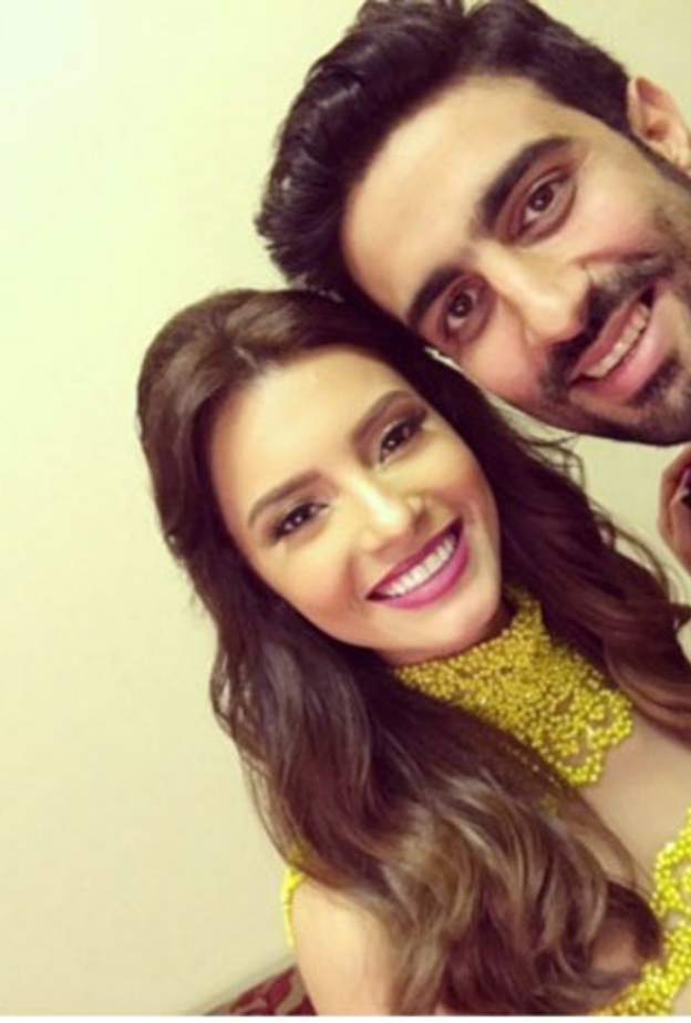 كارمن سليمان ومصطفى جاد