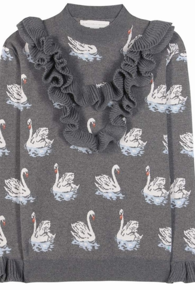 كنزة مع كشكش لتكبير الصدر من ستيلا ماكارتني Stella McCartney