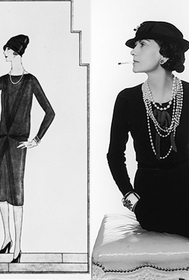 كوكو شانيل أحدثت بالفستان الأسود القصيرة ثورة هائلة في عالم الموضة