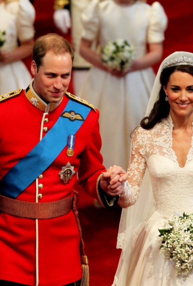 كيت وويليام بالزفاف