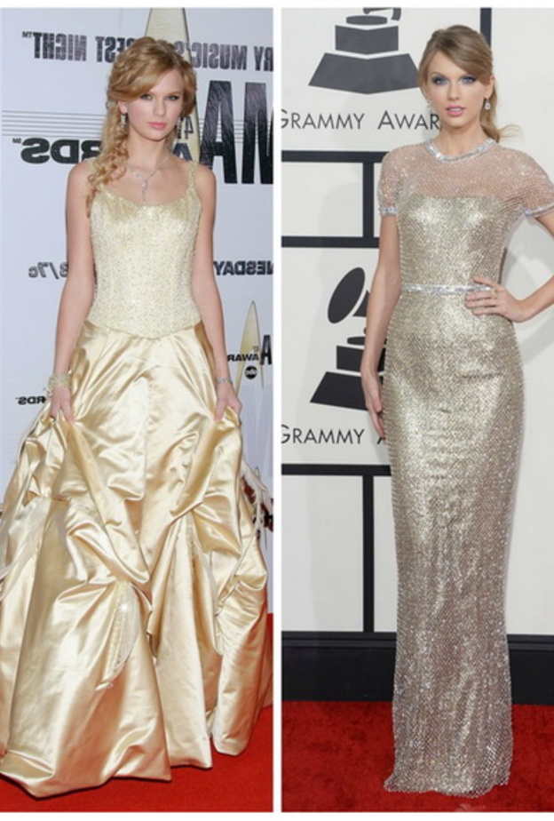 طلة راقية لتايلور بالأسود عام ٢٠١٤