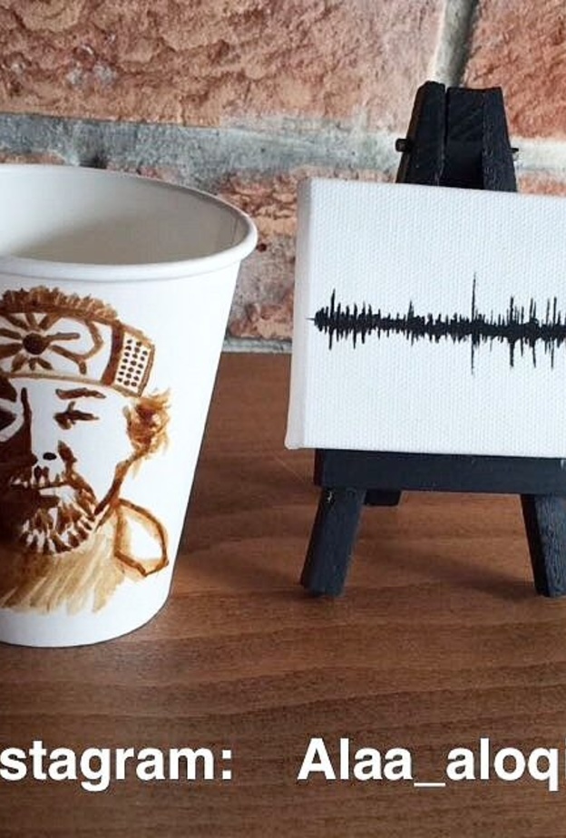 لوحة نبرة الصوت والتي تميزت بها الآء