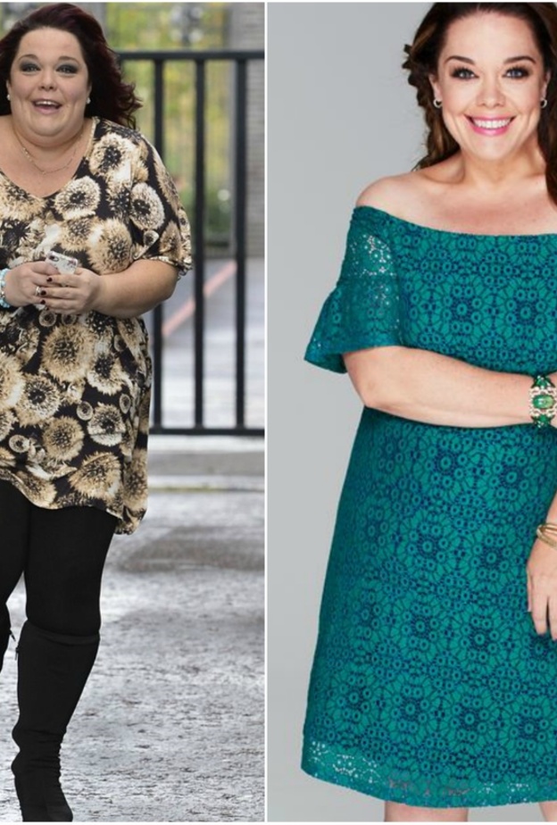 ليزا رايلي قبل و بعد