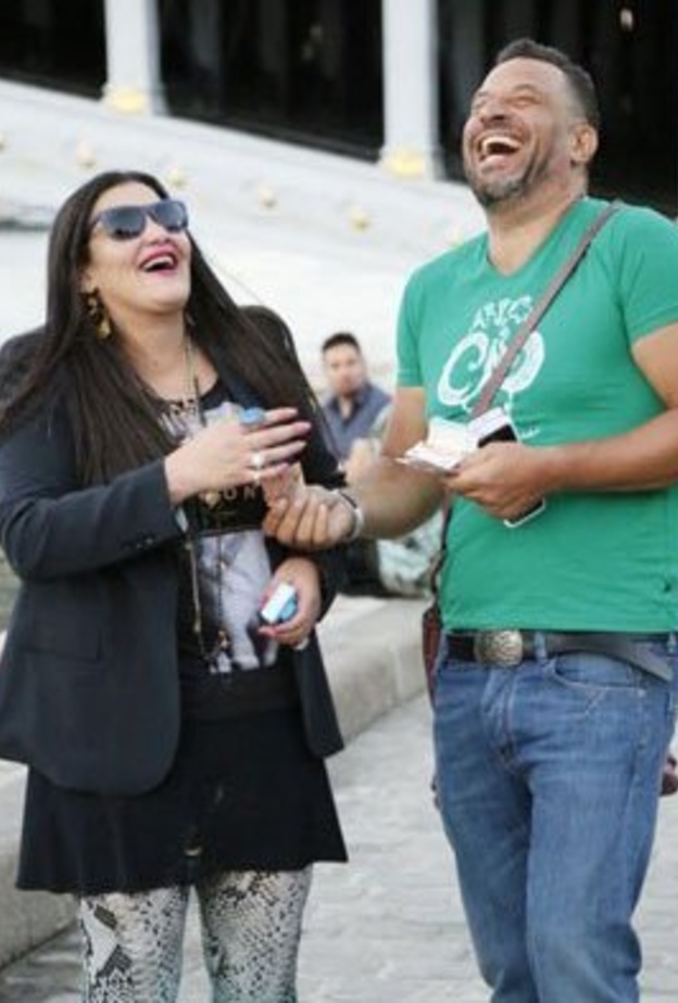 ماجد المصري اصبح عارض ازياء محترف