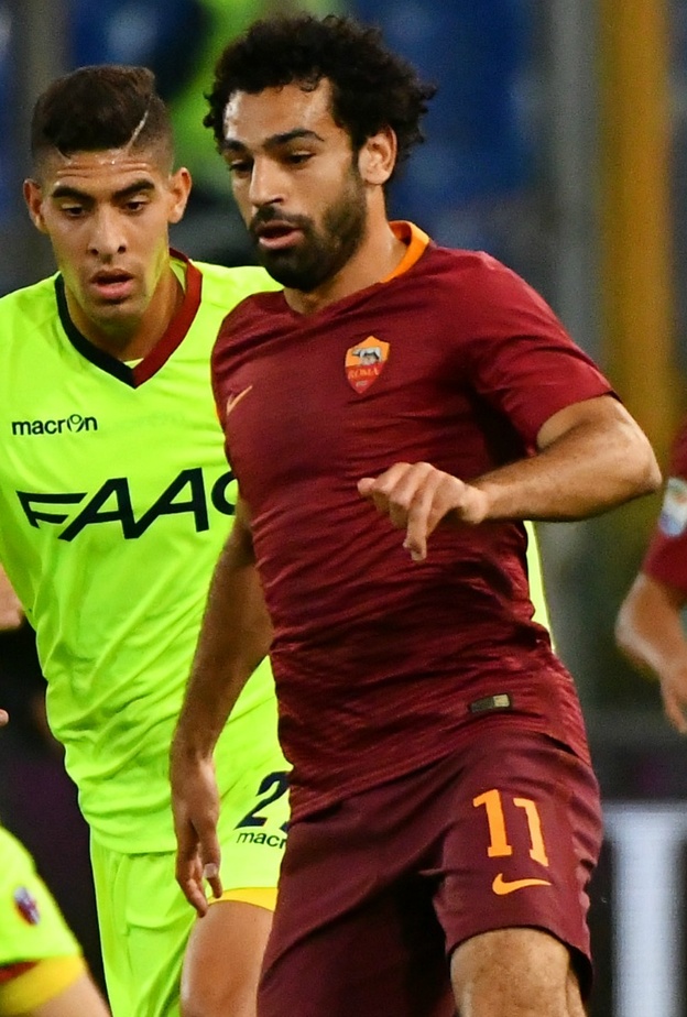 محمد صلاح يسجل هاتريك في مرمى بولونيا