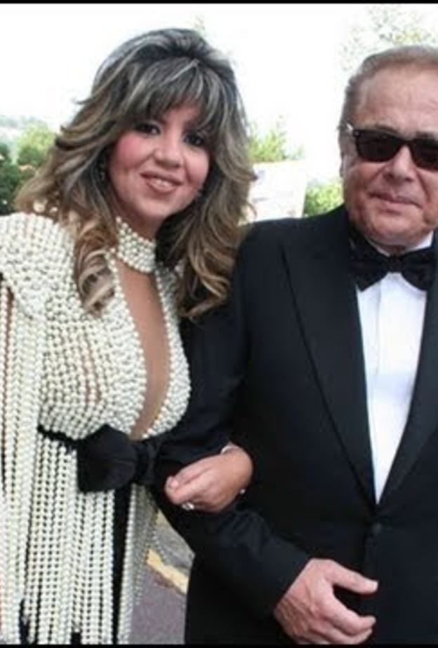 بوسي شلبي وزوجها الراحل محمود عبد العزيز