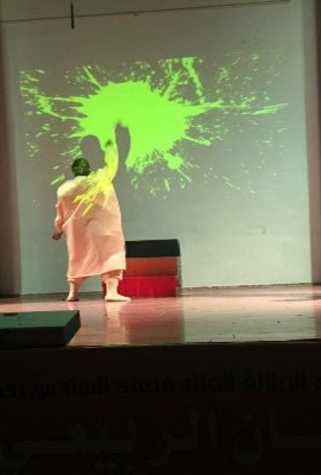 مسرحية مملكة الألوان المشاركة في المهرجان