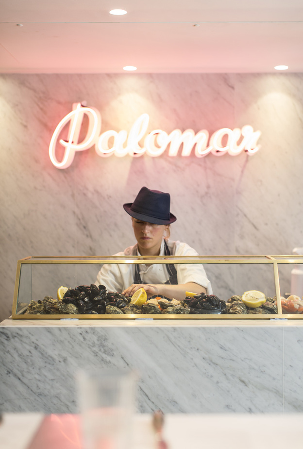مطعم  The Palomar