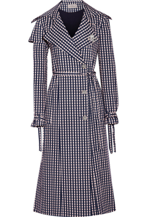 معطف رائع بقصة أنثوية راقية بنقشة المربعات من PREEN BY THORNTON BREGAZZI