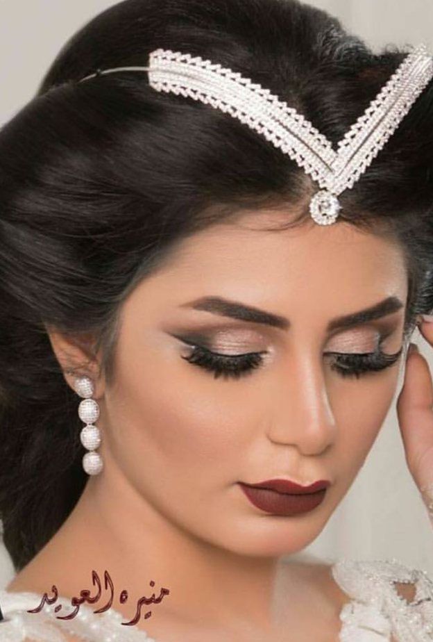 مكياج عروس بلمسات خبيرة التجميل منيرة العويد