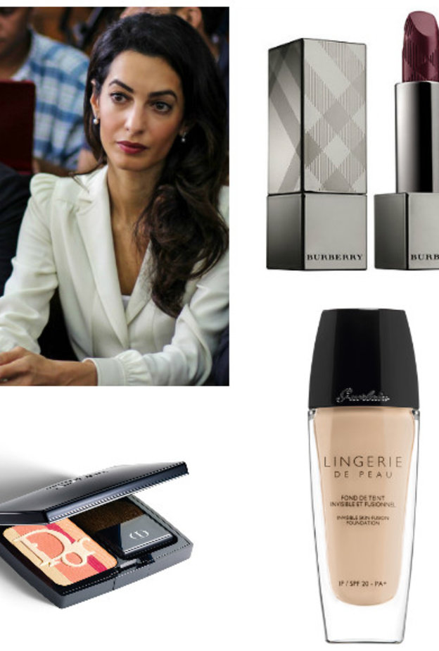 مكياج ملائم للعمل مستوحى من أمل علم الدين