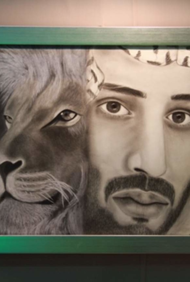 من رسم غادة لولي ولي العهد محمد بن سلمان