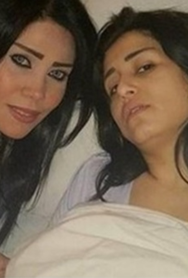 منة فضالي بالمستشفى