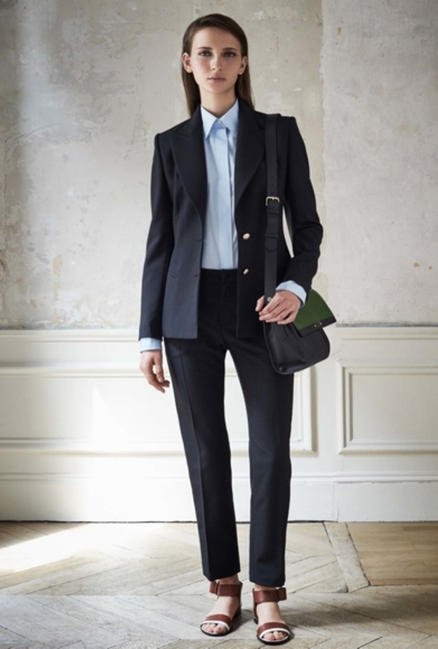موضة الـ Pantsuitمع القميص الكلاسيكي من لانفين Lanvin 